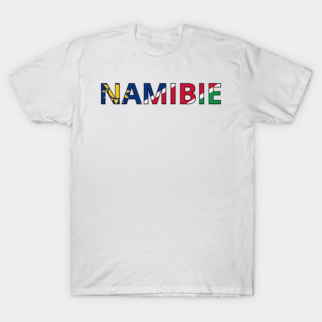 Drapeau Namibie T-Shirt by Pixelforma